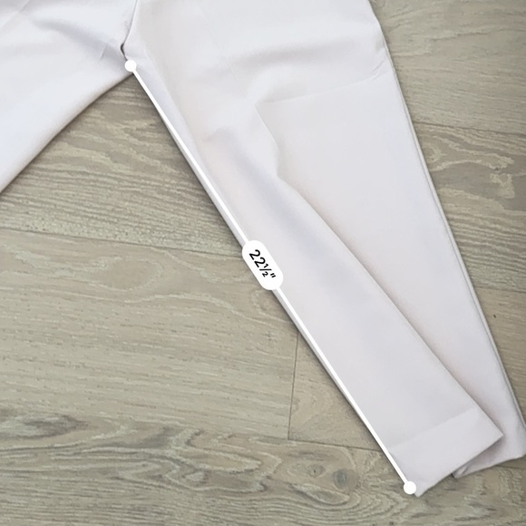 Zara Beige Pink Cropped Culottes - Picture 4 of 5